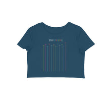 Load image into Gallery viewer, Stay Postive Crop Top