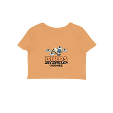 Load image into Gallery viewer, Birds Are Drones (Crop Top)