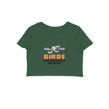 Load image into Gallery viewer, Birds Are Drones (Crop Top)