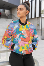 Load image into Gallery viewer, 3 Colors Womens Bomber Jacket
