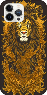 Inkpunk Lion Art-Case for iPhone 13 Pro