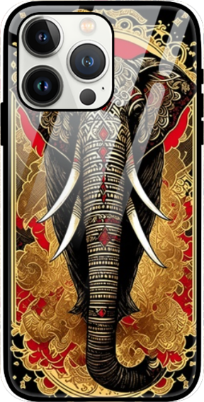 Elephant Inlpunk Style-iPhone 14 Pro Max